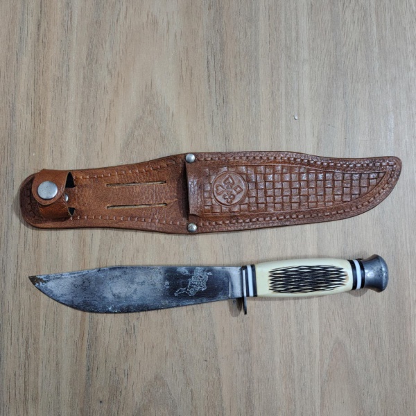 Arte . Faca kukri tradicional nepalesa, peça de colecionador - foto 1