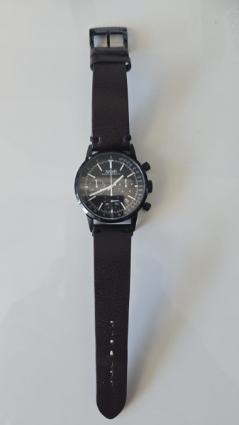 Relogios . Relógio Natan original, pulseira na cor preta. Seminovo foto 7