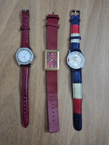 Relogios . Relógio Natan original, pulseira na cor preta. Seminovo foto 1
