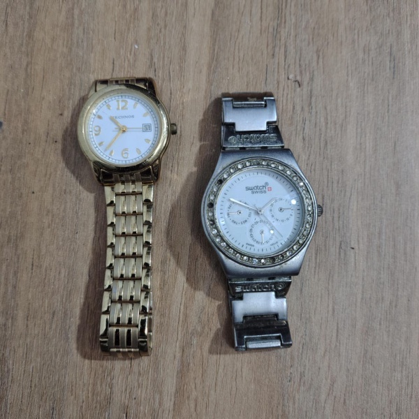 Relogios . Relógio Natan original, pulseira na cor preta. Seminovo foto 3