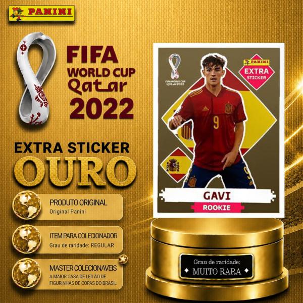 2022 - AS 4 EXTRA ROOKIES GAVI (Espanha) - OURO/PRATA/BRONZE E