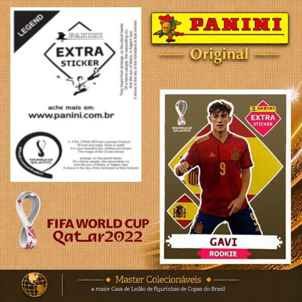 2022 - AS 4 EXTRA ROOKIES GAVI (Espanha) - OURO/PRATA/BRONZE E