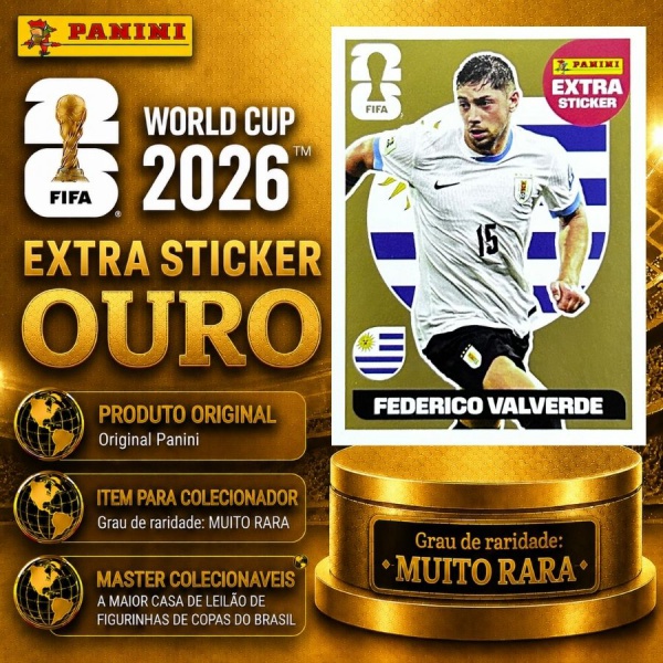2026 - EXTRA LEGEND OURO - CODY GAKPO (Holanda) - Figur