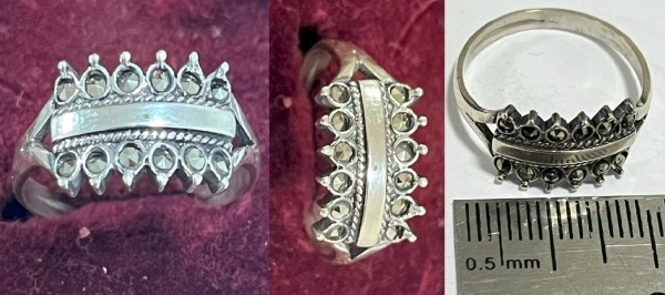 Joias . Pulseira Riviera em prata 950 gemas agata de fogo natur foto 3