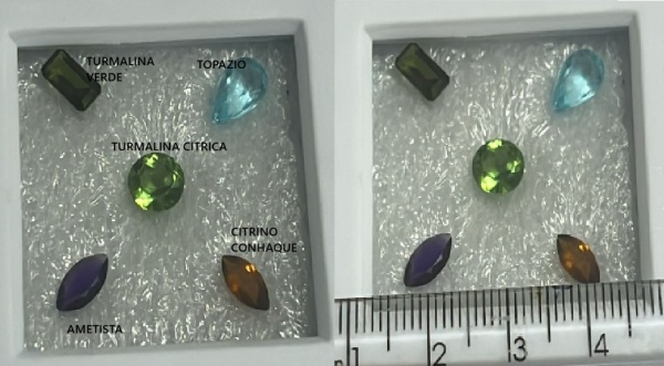 Joias . COLAR BÉLISSIMO EM OBSIDIANA VERDE ESMERALDA NA LAPIDAÇ foto 3