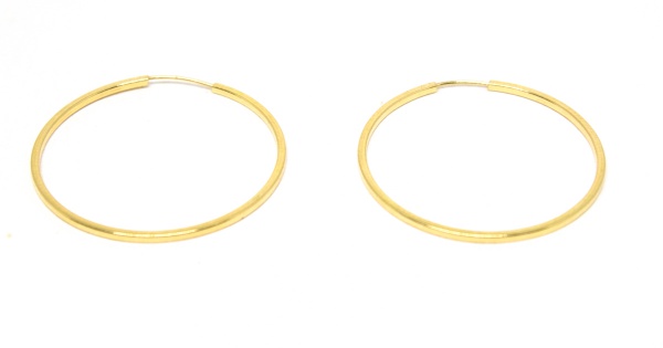Joias . BRINCO GOTA EM OURO BRANCO 18K COM TURMALINA PARAÍBA E foto 1
