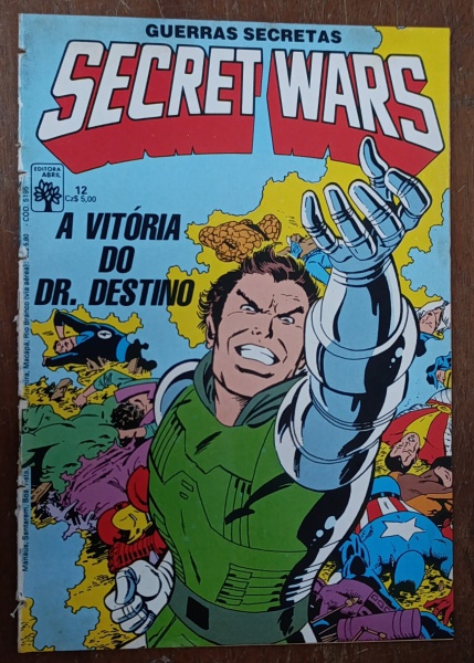 Joias . Lote HQ Guerras Secretas Nº 1 + Álbum Livro Ilustrado ( foto 1