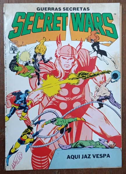 Joias . Lote HQ Guerras Secretas Nº 1 + Álbum Livro Ilustrado ( foto 3