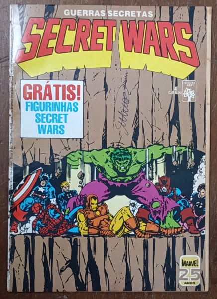Joias . Lote HQ Guerras Secretas Nº 1 + Álbum Livro Ilustrado ( foto 6