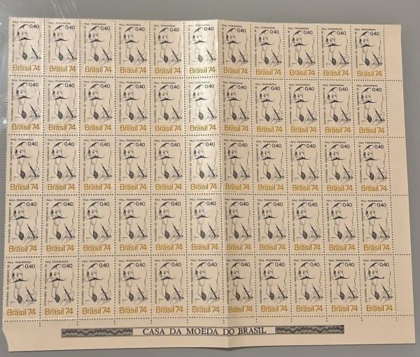 Joias . Brasil - C 0858- Ano 1974 - 100 Anos da UPU - União Pos foto 1