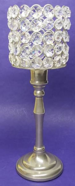Joias . Candelabro com cinco braços para velas em metal e base foto 6