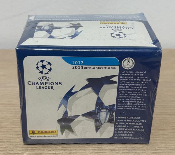 Joias . Raridade - Box Lacrado PANINI - 50 envelopes Champions League 2012-2013. Made ...