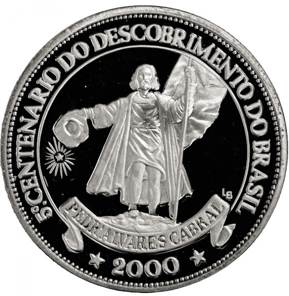 Joias . Medalha do Brasil - Comemorativa do 5º Centenário do Descobrimento do Brasil - ...
