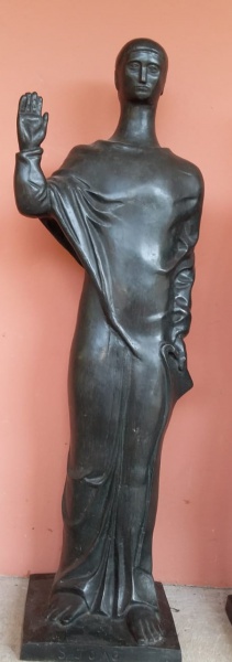 Joias . Sonia Ebling - Deolinda - Escultura em Bronze Med;90cm foto 1