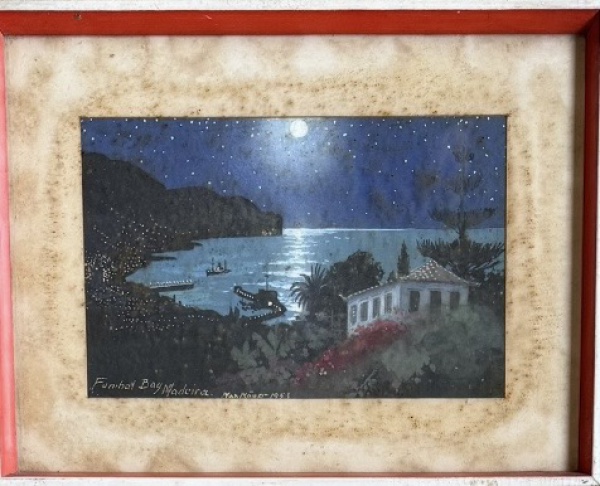 Arte . Joaquim Tenreiro - Paisagem - OST - Med;59x49cm Sem Mol foto 6