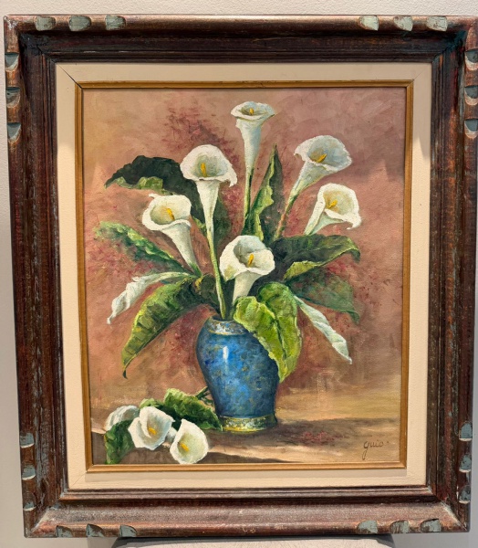 Arte . Joaquim Tenreiro - Paisagem - OST - Med;59x49cm Sem Mol foto 8