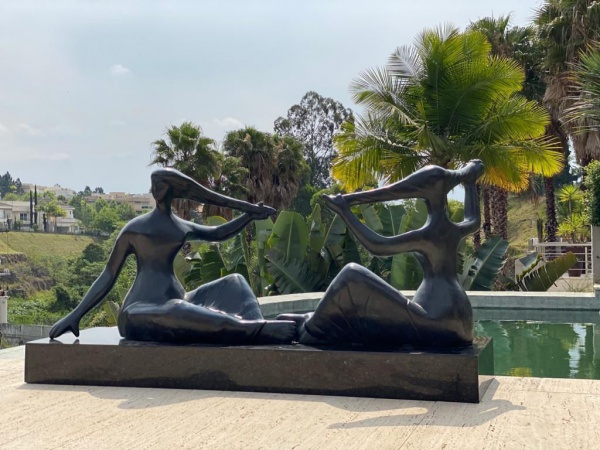 Joias . Sérgio Camargo, escultura mármore carrara, 30(A) x 25(C foto 8