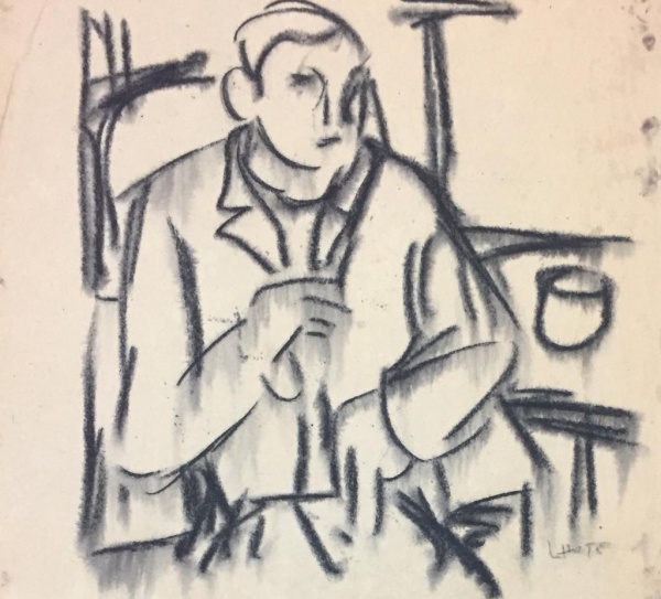 Arte . Silvio Oppenheim - Acrilico  ST - Med:50x70cm Sem Moldu foto 4