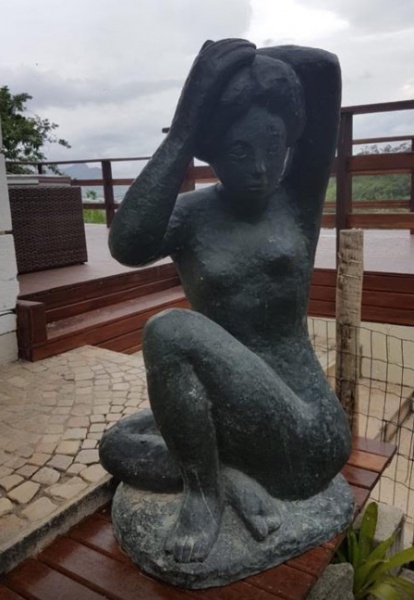 Joias . Sonia Ebling - Deolinda - Escultura em Bronze Med;90cm foto 8