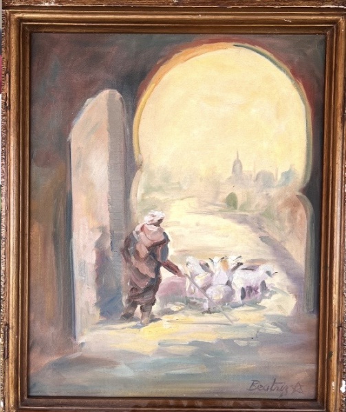Arte . Oscar Pereira da Silva - Marinha - Óleo Sobre Tela - Me foto 7
