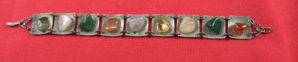 Arte . Pulseira vintage, de contas de vidro de Murano, especif foto 7