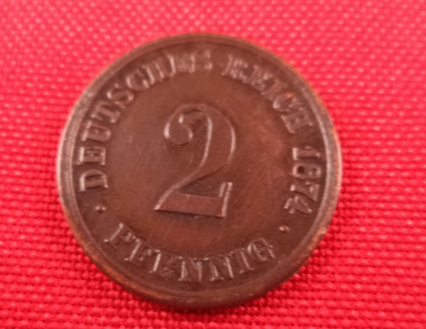 Arte . Moedas de bronze de 1, 2 e 5 re da Dinamarca, emitidas foto 3