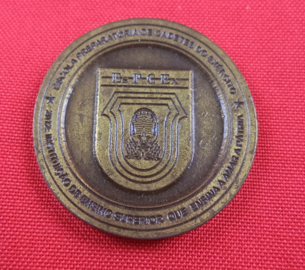 Arte . Medalha comemorativa espanhola cunhada em cobre pela Fá foto 3