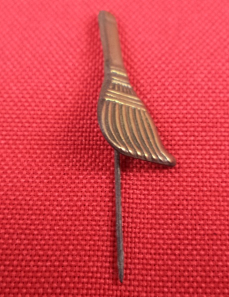 Arte . Antigo broche de lapela (ou pin) de campanha política d foto 1