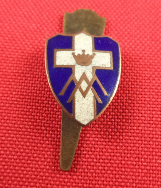 Arte . Antigo broche de lapela (ou pin) de campanha política d foto 2