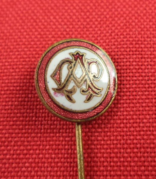 Arte . Antigo pin (ou broche) comemorativo de 10 anos da extin foto 4