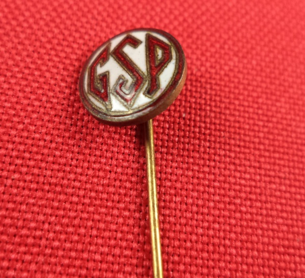Arte . Antigo pin (ou broche) comemorativo de 10 anos da extin foto 5