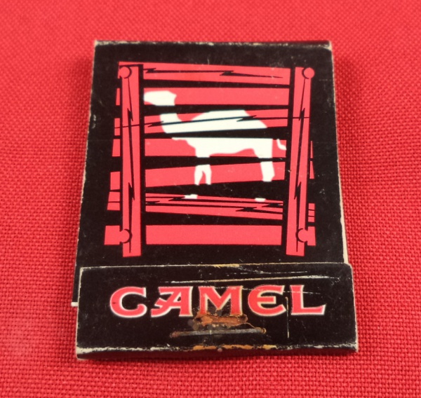 Arte . Livreto de fósforos vintage promocional da marca de cig foto 1