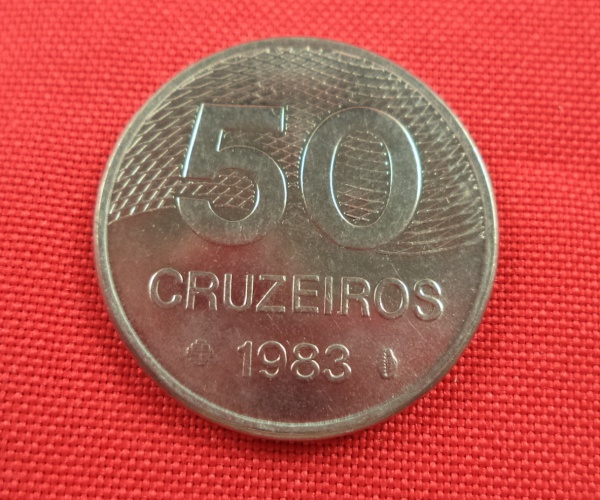 Arte . Coleção composto por 4 moedas brasileiras antigas de 1 foto 7
