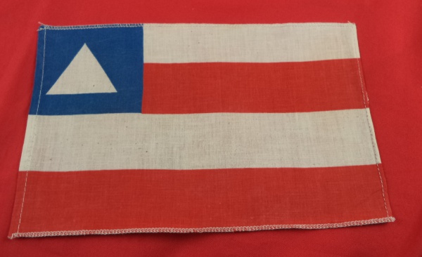 Arte . Bandeira do Estado do Paraná, vintage, confeccionada em foto 5