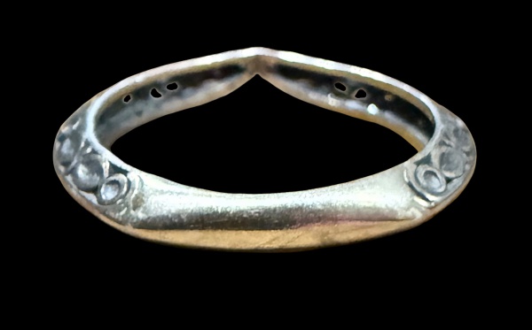 Joias . VINTAGE - Belo bracelete Mauritanie  com belas gravaçõe foto 4