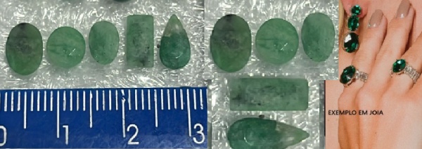 Joias . ESMERALDA SUPER LOTE COM LAPIDAÇÃO -REDONDA, OVAL , RETANGULAR E GOTA  - COR ...