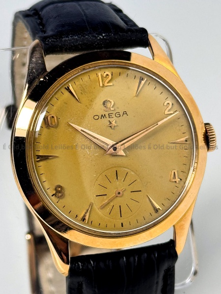 Relogios . Ouro 18k 750 - Omega 1950 - Relógio 265 Gold Star - Ref foto 1