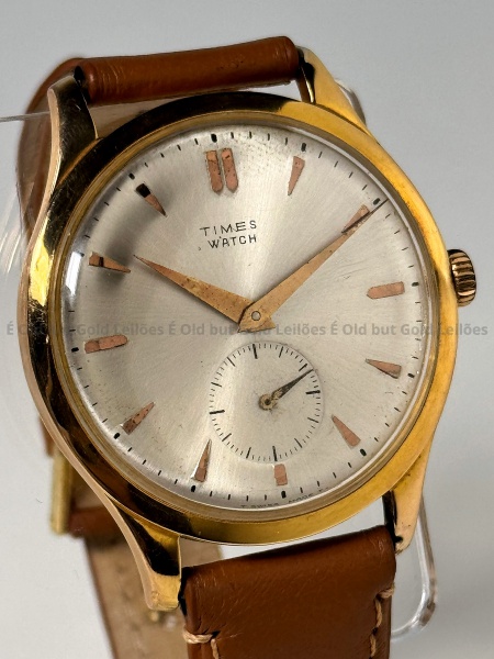 Relogios . Ouro 18k 750 - Omega 1950 - Relógio 265 Gold Star - Ref foto 5