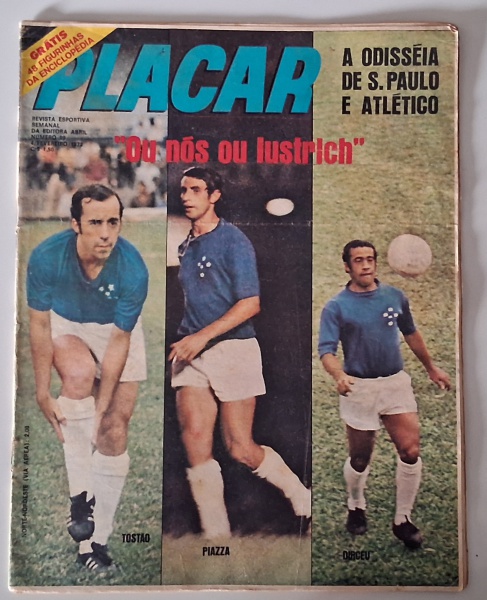 Joias . Edição número 1 da Revista Placar, lançada originalment foto 5