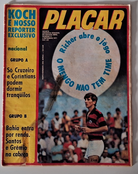 Joias . Edição número 1 da Revista Placar, lançada originalment foto 6