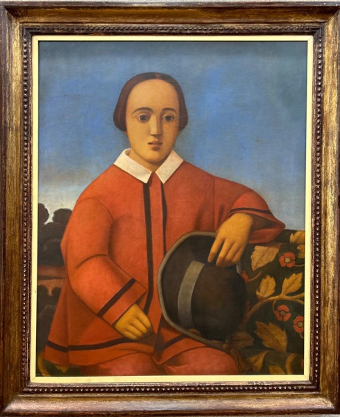 Arte . Reynaldo Fonseca - 1925/2019 - Quadro óleo sobre tela, medindo 80x100cm, com ...