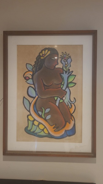 Arte . Graubem do Monte Lima, óleo sobre tela, assinado no can foto 1