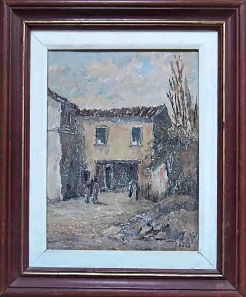 Arte . Graubem do Monte Lima, óleo sobre tela, assinado no can foto 4