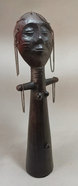 Joias . Escultura - Akuaba Ashanti Doll - Gana - Boneca símbolo de fertilidade e sorte. ...