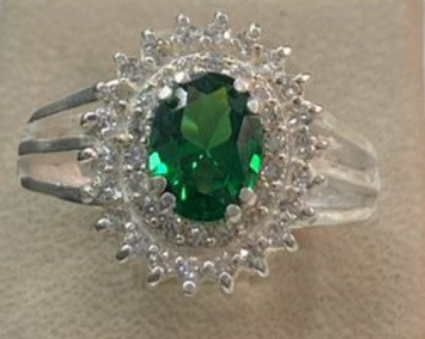 Joias . Pulseira Riviera em prata 950 gemas citrino, água marin foto 1