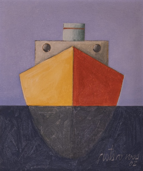 Arte . Cassio Mello (1930 2011). "Cavalos". Óleo sobr foto 5