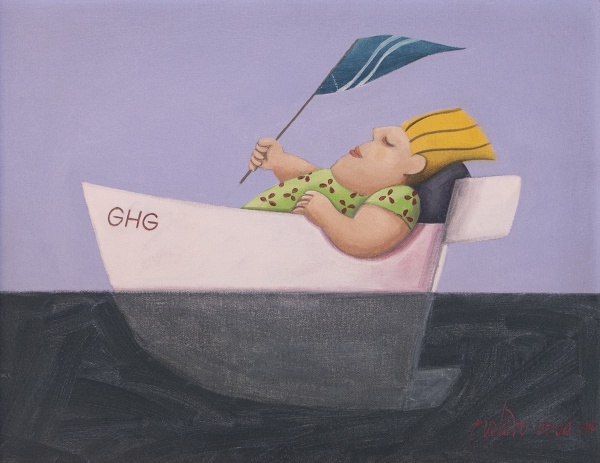 Arte . Gustavo Rosa (São Paulo, 1946 - São Paulo, 2013). " foto 2