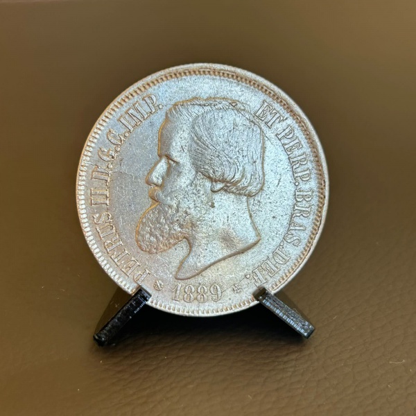 Joias . Brasil - 960 Réis De 1815R, Prata, Patacão - MBC/SOBERB foto 8