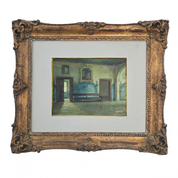 RODOLF WIEGEL. Convento de São Francisco - Salvador Bahia, OSC, ACID, 15 x 19 cm.