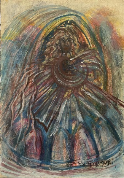 Arte . CLAUDIO FACIOLLI - (São Paulo 1955 ) - Imponente obra e foto 3